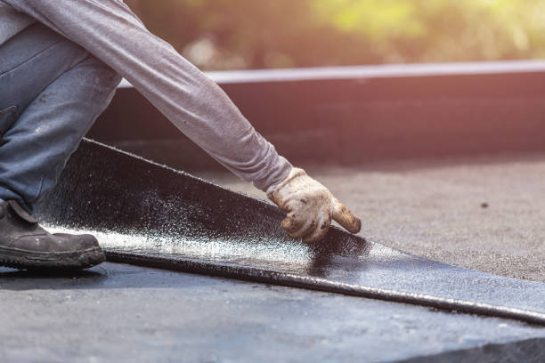 Professional Waterproofing technician working in Haviland, OH